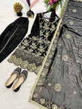 New Launching Designer Party Wear Look Top ,Dhoti Salwar and Dupatta