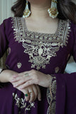 FOX GEORGETTE WITH SEQUENCE EMBROIDERY WORK SALWAR KAMEEZ