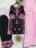 Latest Designer Rayon Salwar Kameez With Embrodery Work