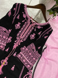 Latest Designer Rayon Salwar Kameez With Embrodery Work