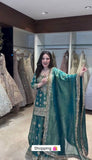 New Design Trending Nc Gmy Silk Top & Sarara & Dupatta Set