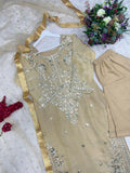New Designer Jimmy Choo Silk Top-Pent And Dupatta Set Fully Stitched Ready To Wear