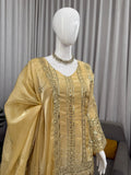 New Designer Jimmy Choo Palzoo Set Intricate Thread with Sequnce work