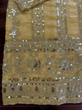 New Designer Jimmy Choo Palzoo Set Intricate Thread with Sequnce work