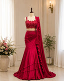 Party Wear Trending Designer Lehenga Saree