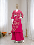 Latest Designer  Doubel layer Style Lehenga Choli Set With Embroidery Work