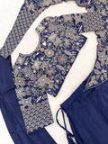 Latest Designer  Doubel layer Style Lehenga Choli Set With Embroidery Work