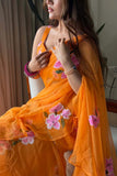 Stylish Ruffle Drape Lehenga Saree - Modern Look With Traditional Touch