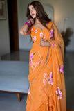 Stylish Ruffle Drape Lehenga Saree - Modern Look With Traditional Touch