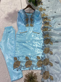 DESIGNER JIMMY CHOO SALWAR KAMEEZ WITH EMBROIDERY WORK