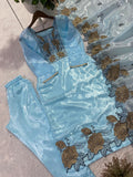 DESIGNER JIMMY CHOO SALWAR KAMEEZ WITH EMBROIDERY WORK