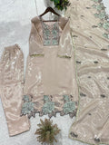 DESIGNER JIMMY CHOO SALWAR KAMEEZ WITH EMBROIDERY WORK