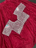 NEW DESIGNER PARTY WEAR LAHENGA SAREE WITH STITCH BLOUSE WITH EMBROIDERY WORK