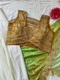 Super Hit New Designer Indo-Western Draped Saree Set