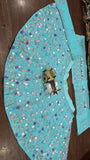Faux Georgette with Designer Flower Work & Embroidery Sequins Work Lehenga Choli