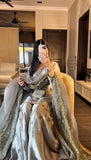 Latest Heavy Japan Satin Silk Designer Plazoo Set