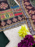 Latest Designer Salwar Kameez Elegant Digital Print Set With Real Mirror Work