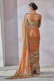 Bollywood Diva Madhuri Dixit Inspired Bollywood Replica Real Mirror Work Saree