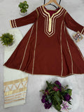 Designer Fancy Gota Patti Pattern  Co-Ord Set
