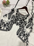 Latest Faux Georgette Embroidery And Sequence Work Top Pant With Dupatta