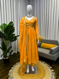 Fendy silk with Soft Micro Cotton Lining & Thread with Sequence work Salwar Kameez