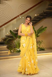 Beatiful Lahenga Saree With Soft Georgette And Digital Print
