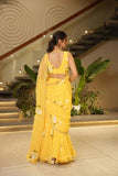 Beatiful Lahenga Saree With Soft Georgette And Digital Print