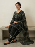 Desinger Heavy Japan Satin Farshi Salwar Top And Dupatta Set