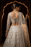 Designer Soft Butterfly Net Lehenga Choli With Real Mirror And Sequins Work