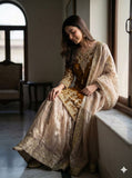 Designer Gmy Silk With Heavy Embroidery Coding Dori-Sequence Work Top-Bottom And Dupatta Set