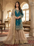 Designer Gmy Silk With Heavy Embroidery Coding Dori-Sequence Work Top-Bottom And Dupatta Set