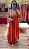 New Super Trending Party Wear Shrug with Sarara With Embroidery Work