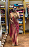 New Super Trending Embroidery Sequence work ready to wear saree with Embroidery Blouse