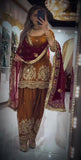 Designer Heavy Fandy Crushi Silk With Embroidery And Sequence Work