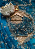 Fendy Silk with Beds Sequence work Beautiful Saree