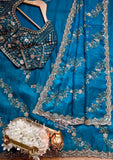 Fendy Silk with Beds Sequence work Beautiful Saree