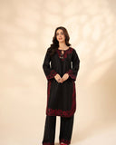 BEAUTIFUL CO-ORD SET IN EMBROIDERED TOP AND PLAZZO