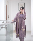 New Designer Party Wear Look Heavy Faux Georgette Top Bottom & Dupatta Set