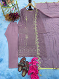 New Designer Party Wear Look Heavy Faux Georgette Top Bottom & Dupatta Set