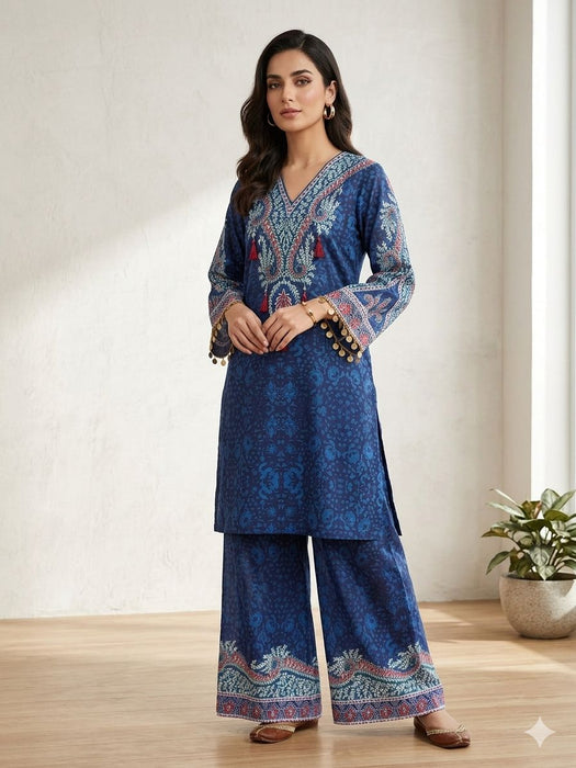 BEAUTIFUL DESIGNER PRINTED CO-ORD FOR YOUR COMFORT