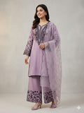 BEAUTIFUL SEQUENCE EMBROIDERED TOP PLAZZO WITH DUPATTA