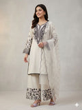 BEAUTIFUL SEQUENCE EMBROIDERED TOP PLAZZO WITH DUPATTA