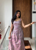 Latest Designer Jimy Silk Kurti Koti And Plazzp Set With Embroidery