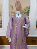 Latest Designer Jimy Silk Kurti Koti And Plazzp Set With Embroidery