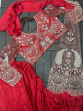 New Super Trending Embroidery Sequence work ready to wear saree with Embroidery Blouse