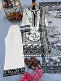Designer Party Wear Look Printed Pur Malai Satin Long Salwar Kameez