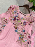 DESIGNER EMBROIDERED FARSI SALWAAR SUIT WITH DUPATTA
