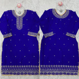 Latest Faux Georgette Designer Sharara Set With Thread And Sequnce Work