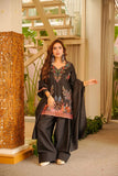 Designer Heavy Reyon  Farshi Plazo Set