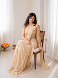 Party Look Redy To Wear Lehenga Style With Attached Pallu Designer Saree